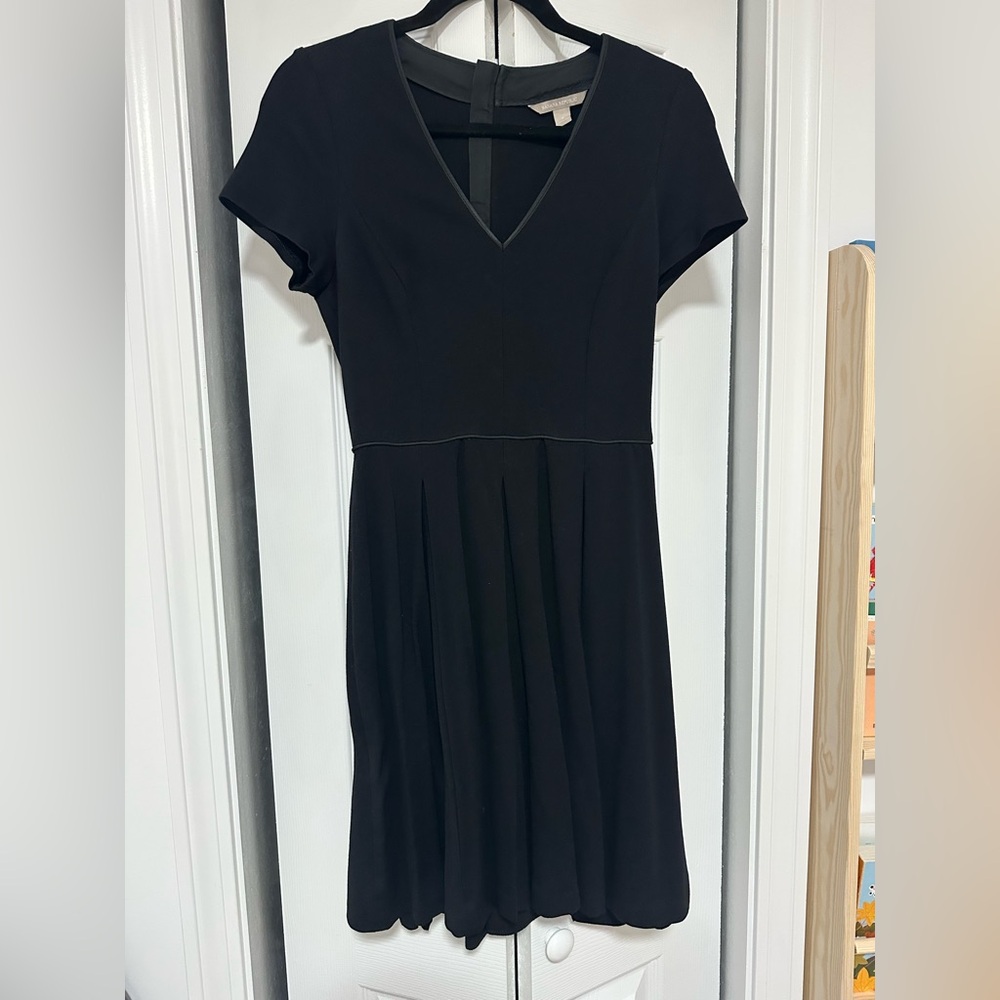 Banana Republic Classic Black Midi Dress